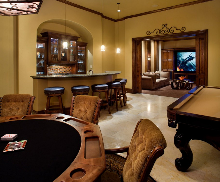 Elegant Game Room Furniture Design Ideas