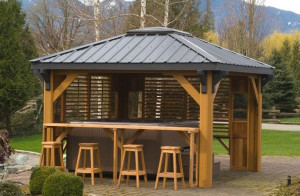 Hot Tub Gazebo With Bar – Interesting Ideas for Home